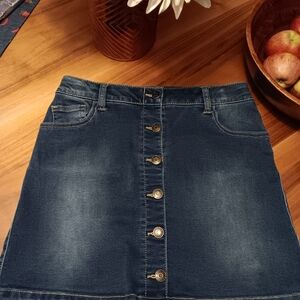 Girls denim skirt